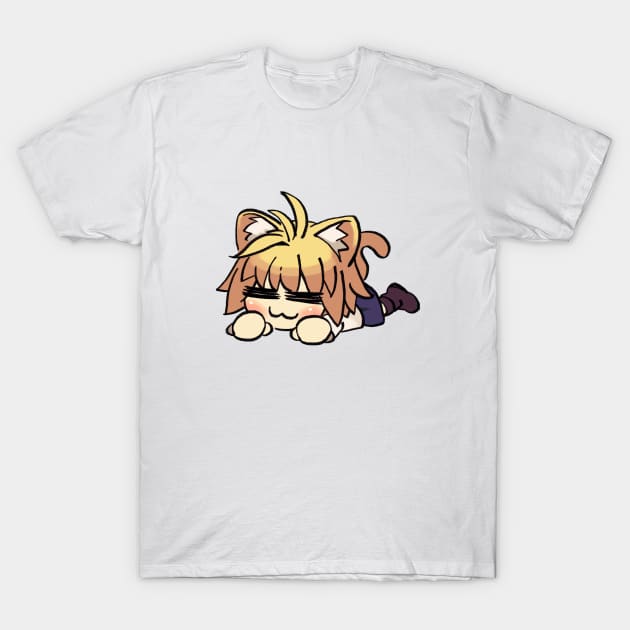 Mudwizard draws neco arc cat nap / Tsukihime T-Shirt by mudwizard